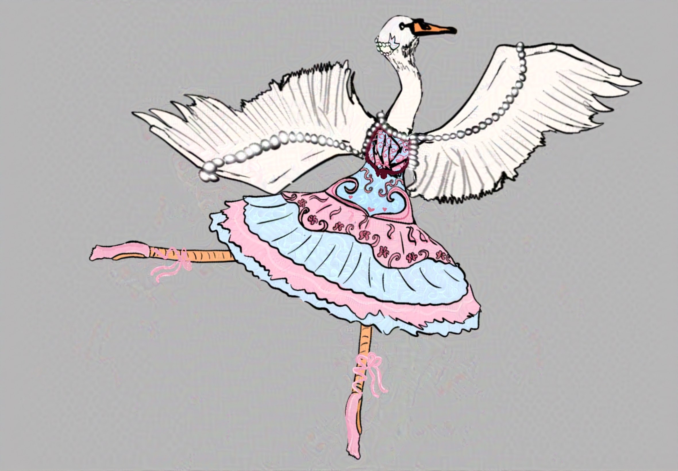 Swan Lake Study 4